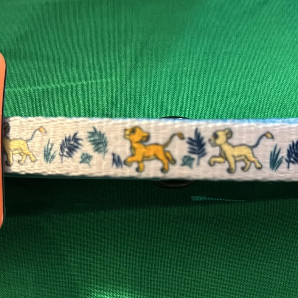 Sassy Meow Disney Lion King Cat Collar (S) and Matching Leash